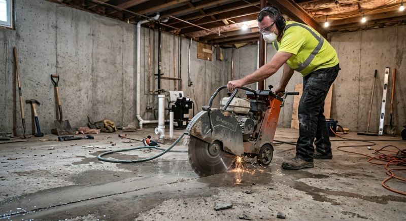 Cement Sawing in Corpus Christi, TX